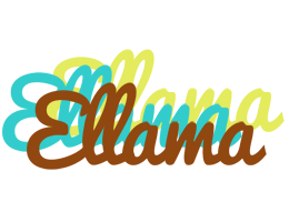 Ellama cupcake logo