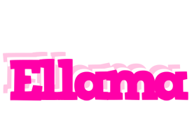 Ellama dancing logo