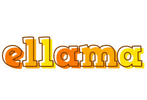 Ellama desert logo