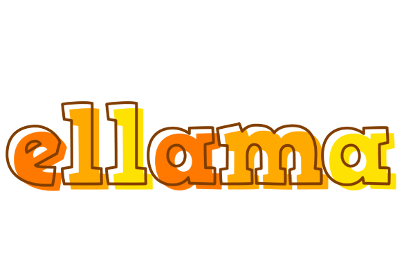 Ellama desert logo