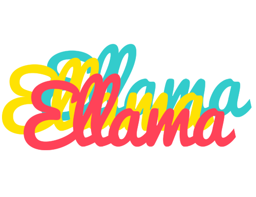 Ellama disco logo