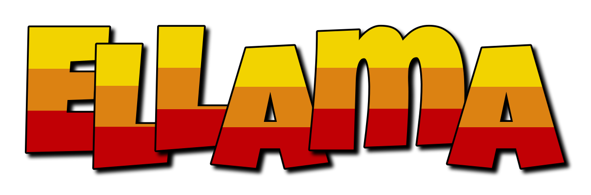 Ellama jungle logo