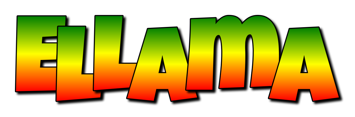 Ellama mango logo