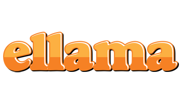 Ellama orange logo