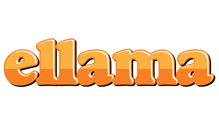 Ellama orange logo
