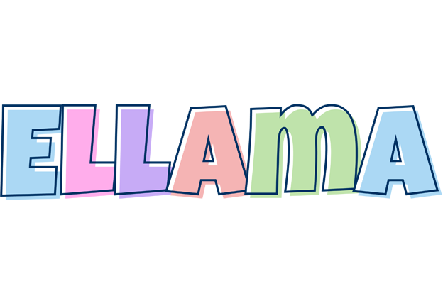 Ellama pastel logo