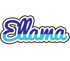 Ellama raining logo