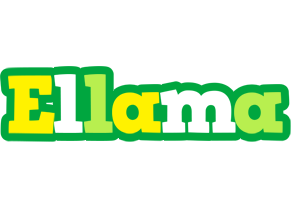 Ellama soccer logo