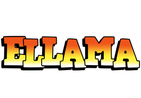 Ellama sunset logo