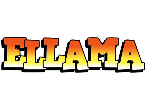 Ellama sunset logo