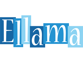 Ellama winter logo