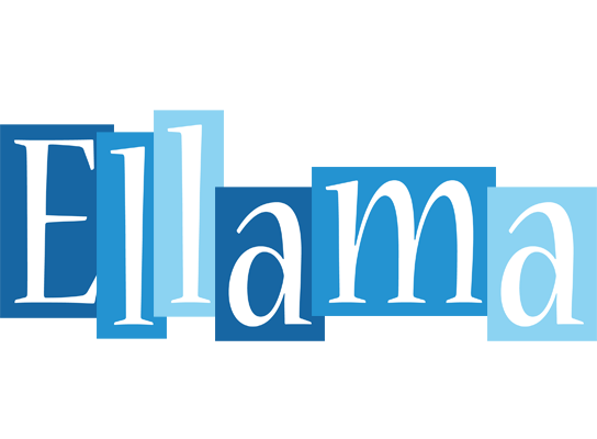 Ellama winter logo