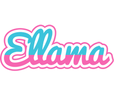 Ellama woman logo