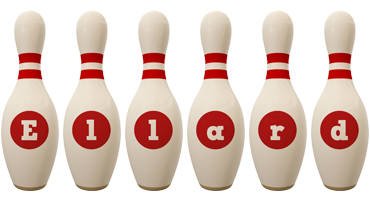 Ellard bowling-pin logo