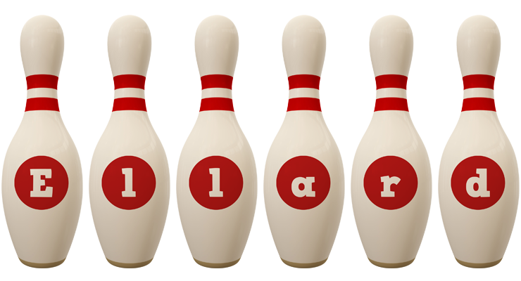 Ellard bowling-pin logo