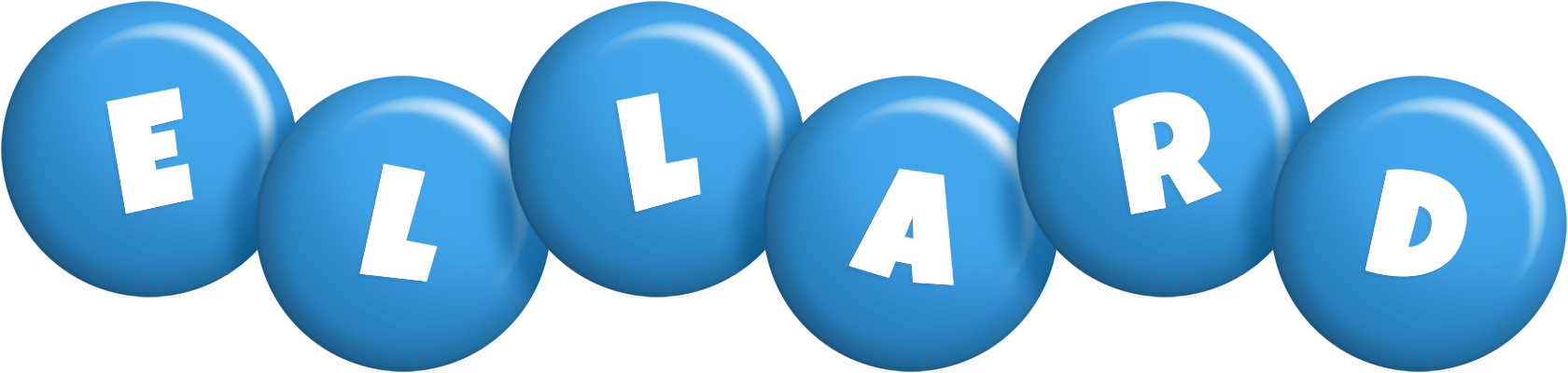 Ellard candy-blue logo