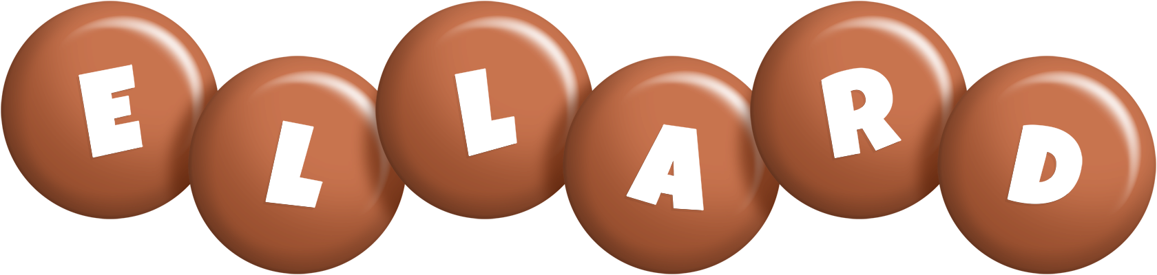 Ellard candy-brown logo