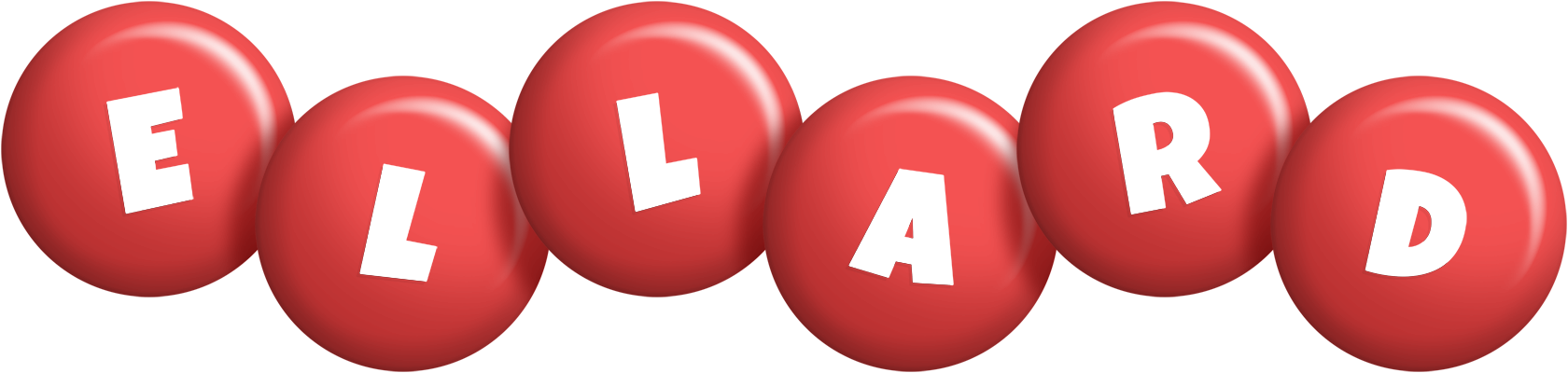 Ellard candy-red logo