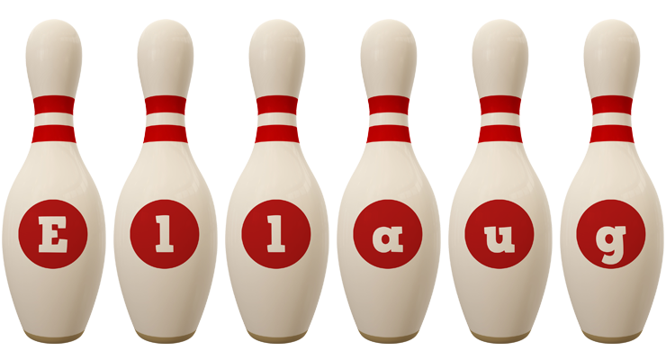 Ellaug bowling-pin logo