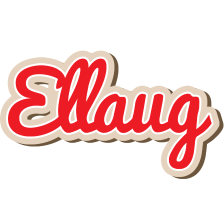 Ellaug chocolate logo
