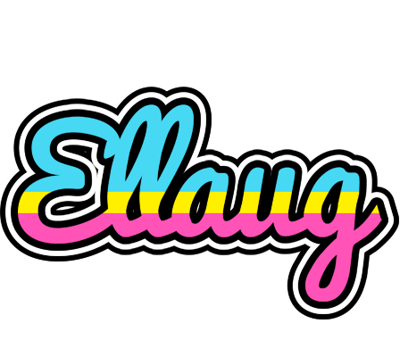 Ellaug circus logo