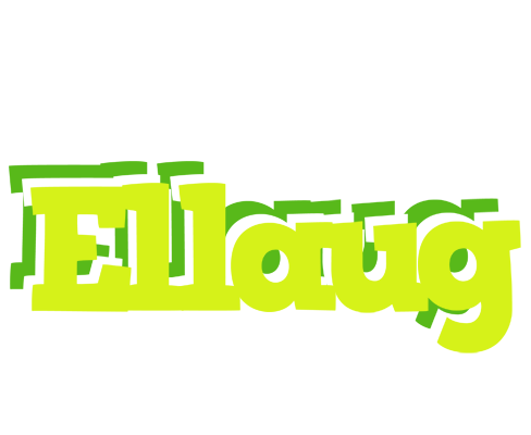 Ellaug citrus logo