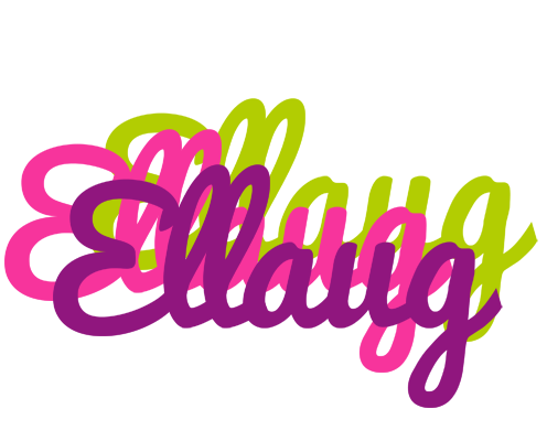 Ellaug flowers logo