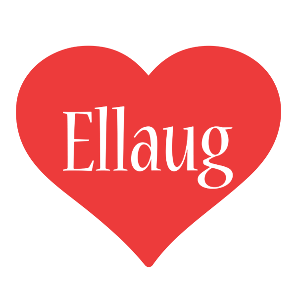Ellaug love logo