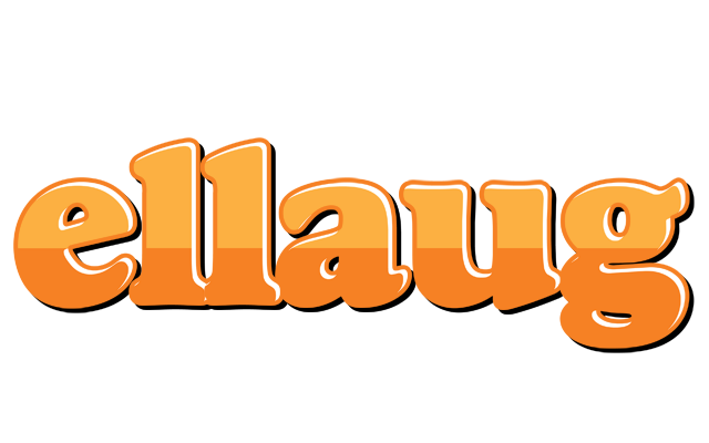 Ellaug orange logo