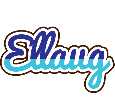 Ellaug raining logo