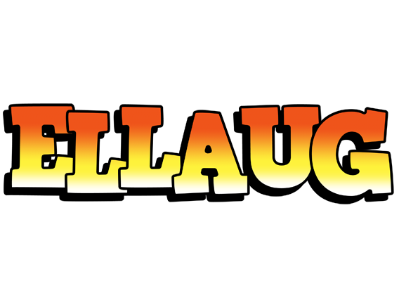 Ellaug sunset logo