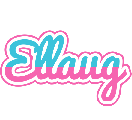 Ellaug woman logo