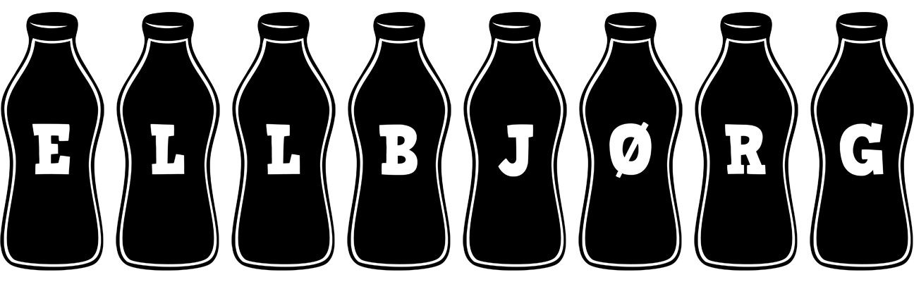 Ellbjørg bottle logo