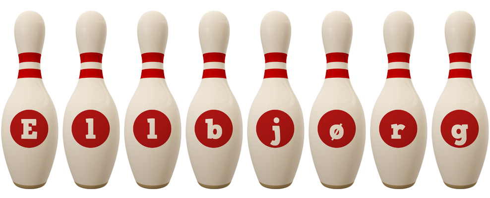 Ellbjørg bowling-pin logo