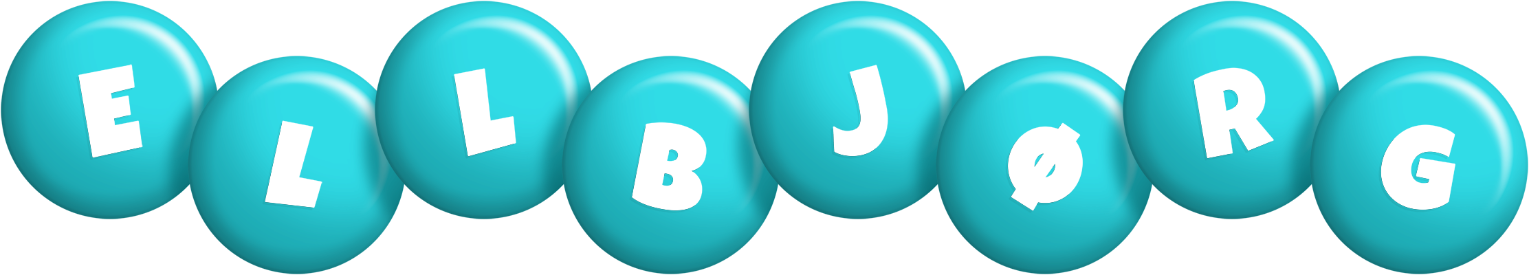Ellbjørg candy-azur logo