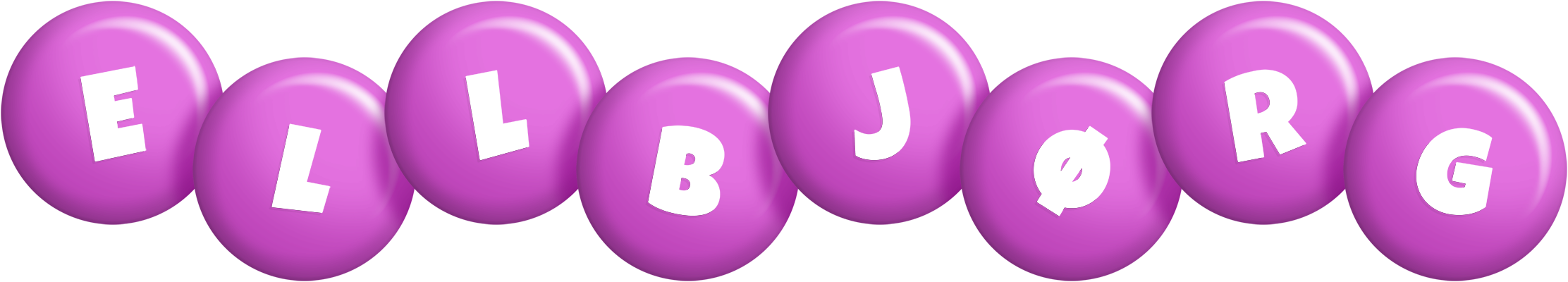 Ellbjørg candy-purple logo