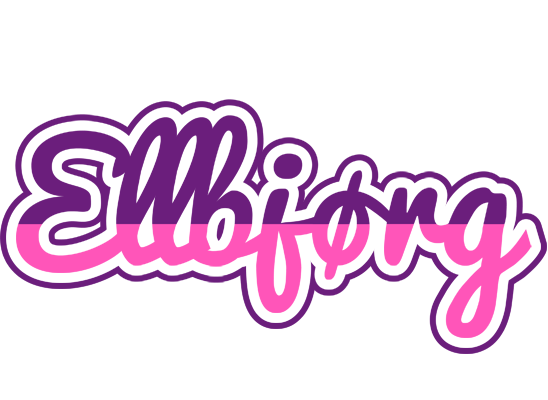 Ellbjørg cheerful logo