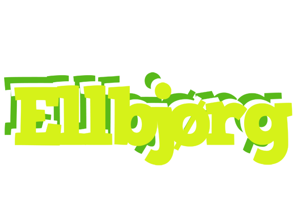 Ellbjørg citrus logo