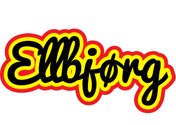 Ellbjørg flaming logo
