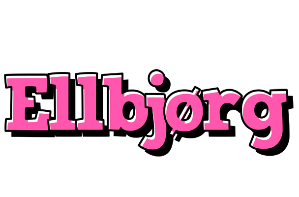 Ellbjørg girlish logo