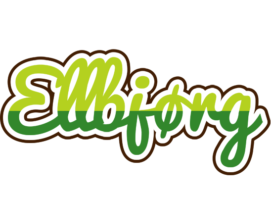 Ellbjørg golfing logo