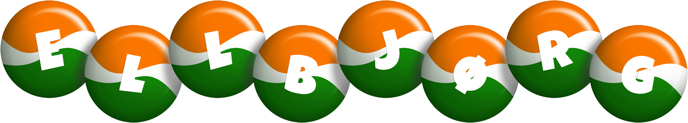 Ellbjørg india logo