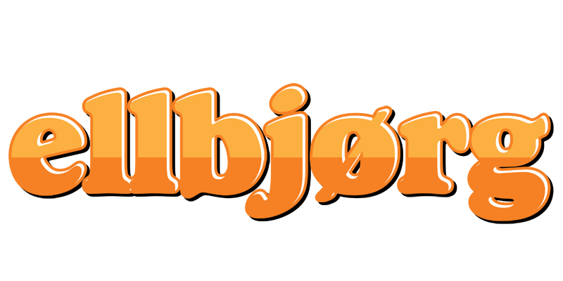 Ellbjørg orange logo