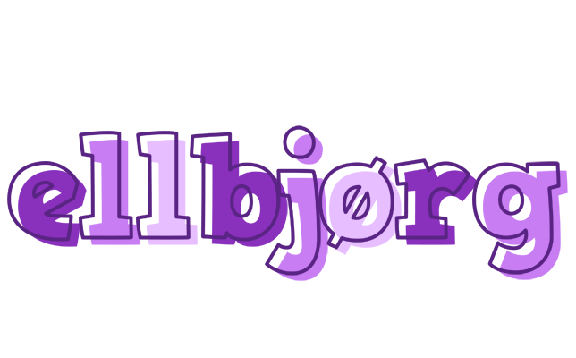 Ellbjørg sensual logo