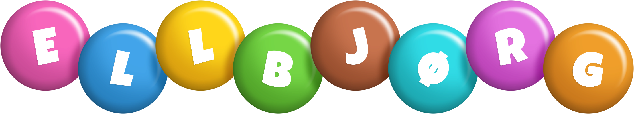 Ellbjørg candy logo