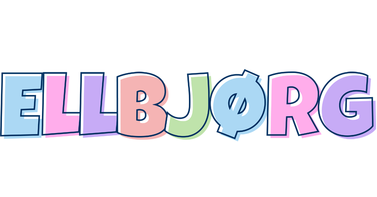 Ellbjørg pastel logo