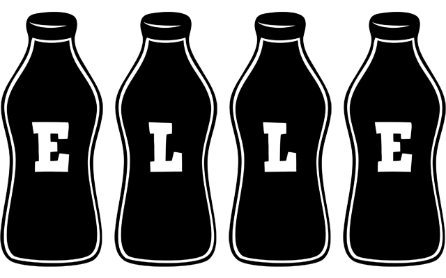 Elle bottle logo