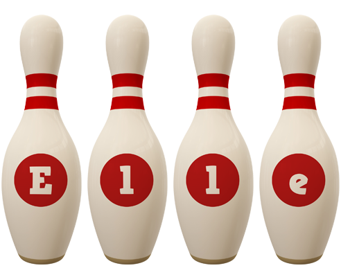 Elle bowling-pin logo