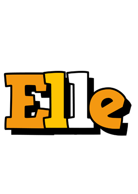 Elle cartoon logo