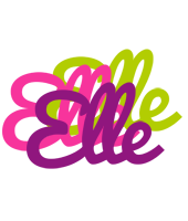 Elle flowers logo